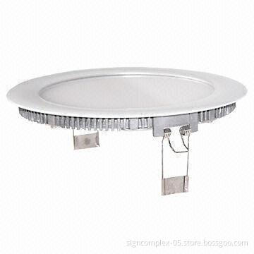 6 Inches Round LED Panel Light, 108 Pieces of SMD 3528 LEDs, 40,000 Hours Lifetime/IP43 IP Rating